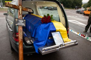 На щиті повернувся у Дрогобицьку громаду воїн Юрій Хом&rsquo;як