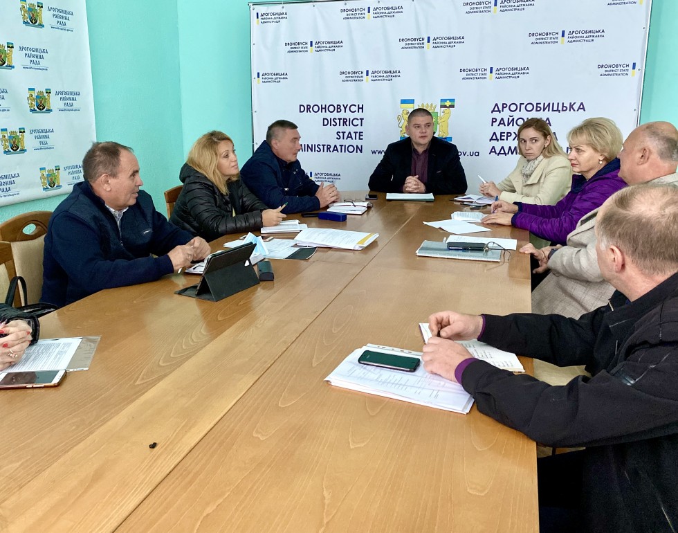 ​У Дрогобицькій РДА відбулося засідання районної комісії щодо легалізації зарплат та зайнятості населення