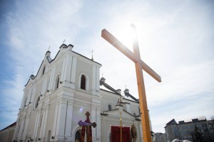 У Дрогобичі пройшла Хресна хода за Україну У Дрогобичі пройшла Хресна хода за Україну