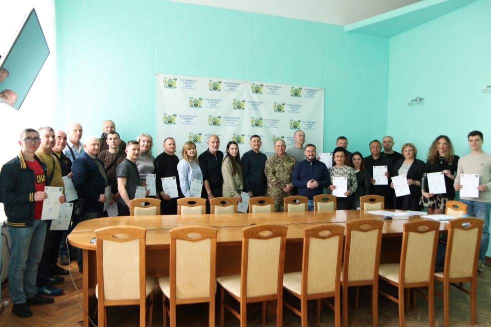 Майже 500 жителів Дрогобиччини пройшли підготовку до національного спротиву