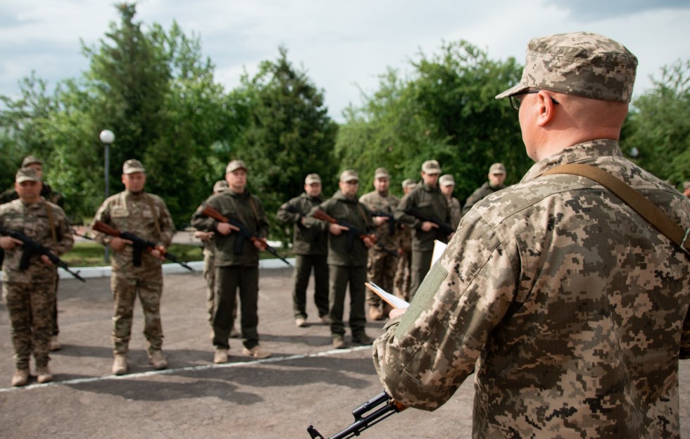 Добровольці територіальних громад району служитимуть у підпорядкуванні Силам територіальної оборони ЗСУ