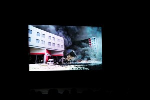 У Дрогобичі показали документальний фільм французького режисера та воєнного репортера Бернара Анрі Леві &laquo;Слава Україні&raquo;