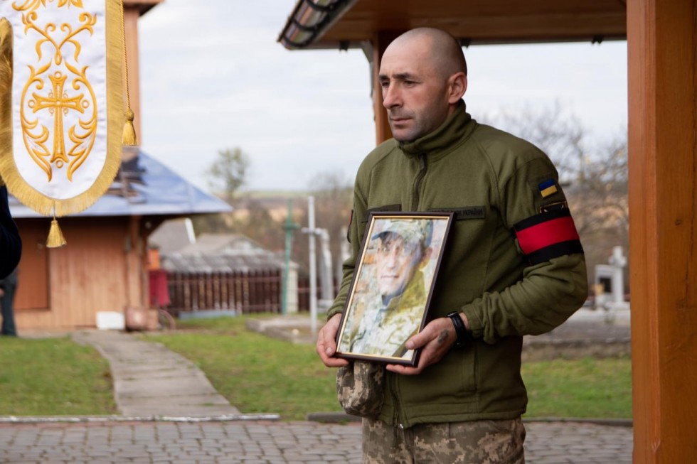 Дрогобиччина попрощалась із ще одним українським Героєм!