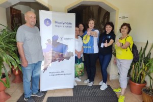 Благодійна організація "Я-Маріуполь" підтримує маріупольців на Дрогобиччині