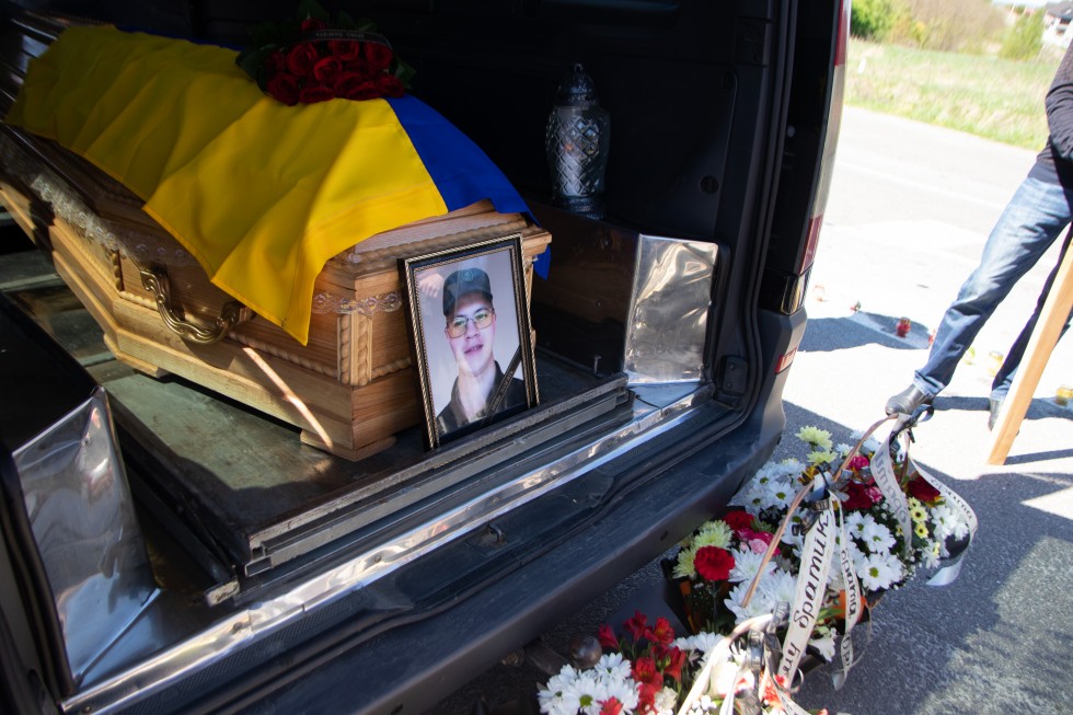 Дрогобиччина прощається з героєм Мар&rsquo;яном Уруським