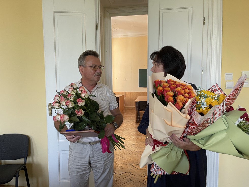 На засіданні вченої ради Дрогобицького державного педагогічного університету привітали професорку Надію Скотну