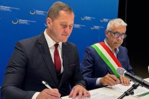 Борислав став однією з п&rsquo;яти громад, що уклали українсько-італійські культурні партнерства на Конференції з питань відновлення України