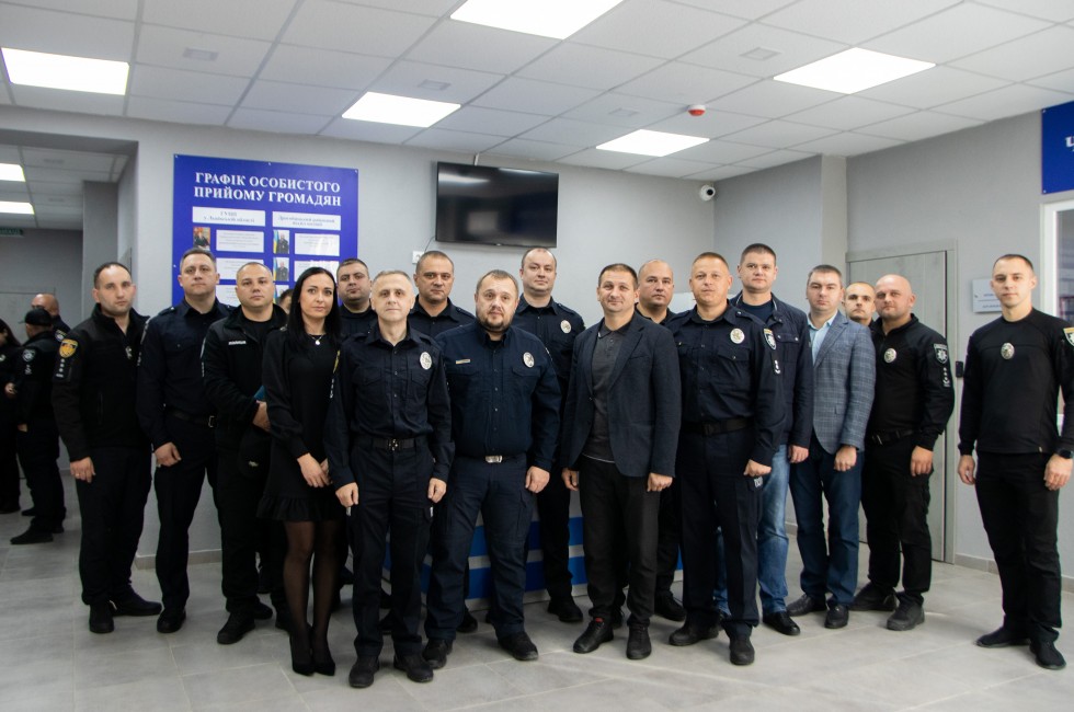 У Дрогобицькому відділі поліції е-система фіксуватиме всі дії поліцейських та затриманих