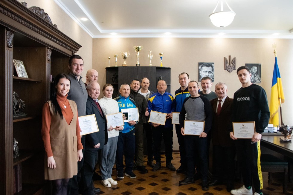 Спортсменів Дрогобиччини привітали з Міжнародним днем спорту