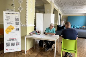 Лікарі Шпиталю Шептицького провели медичні консультації для ВПО  у співпраці з координаційним центром