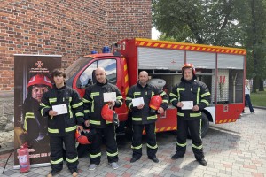 У Дрогобичі відкрили добровільну пожежну команду на базі Церкви Святого Вартоломея