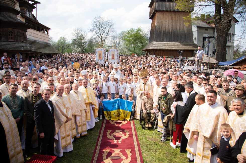 У церкві Святого Юра освятили пам’ятку сакрального мистецтва – відреставрований іконостас У церкві Святого Юра освятили пам’ятку сакрального мистецтва – відреставрований іконостас