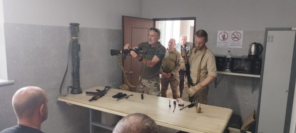 У Дрогобицькому районі тривають навчання з підготовки до національного спротиву