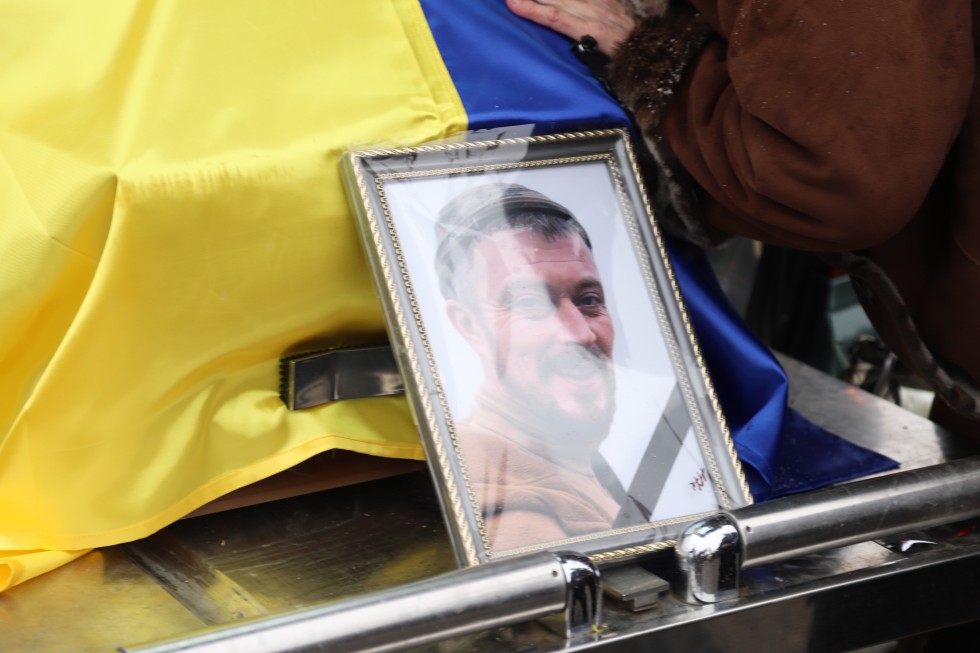 У Дрогобицькій громаді провели в останню путь захисника Юрія Орсуляка