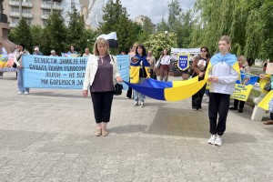 Почути голос кожного: у Дрогобичі відбулася піша хода на підтримку полонених та зниклих безвісти захисників