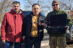 У Східниці жителі громади зібрали кошти на квадрокоптер для ТрО