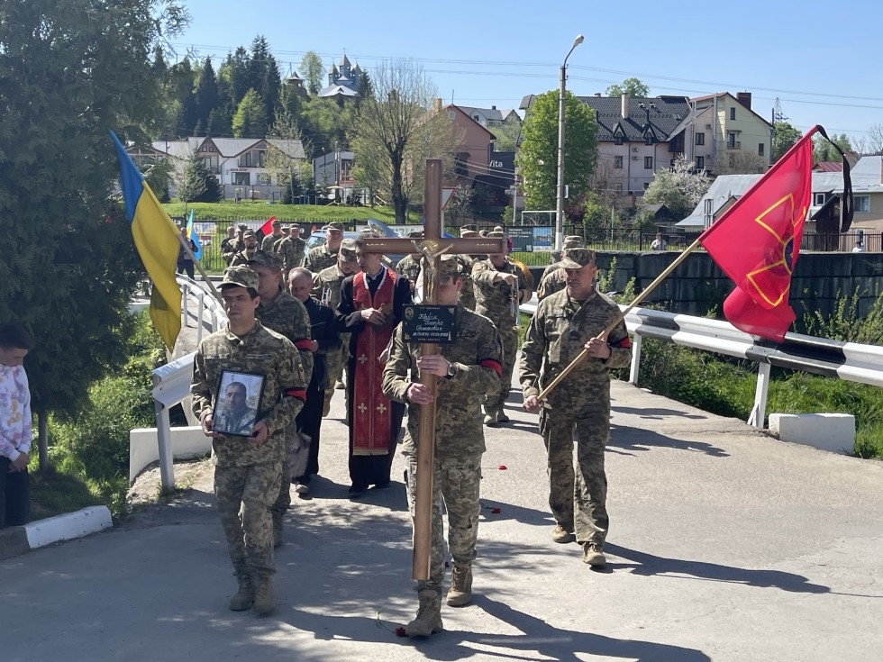 Дрогобиччина попрощалася із ще одним Захисником