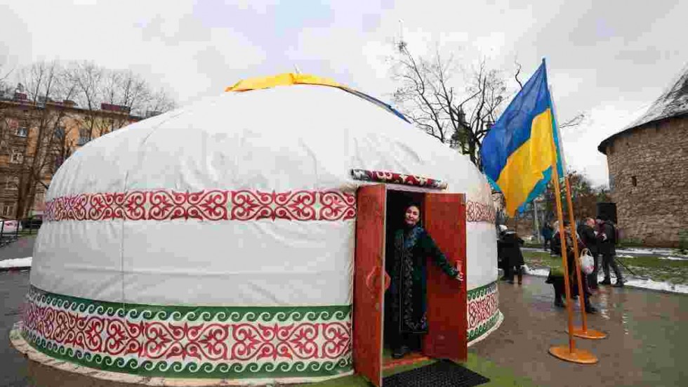 У Львові запрацювала четверта в Україні «Юрта Незламності» У Львові запрацювала четверта в Україні «Юрта Незламності»