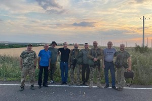 Степан Кулиняк відвідав дрогобицьких військовослужбовців на передових позиціях
