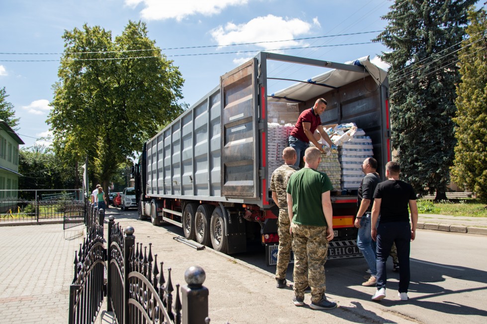 Дрогобиччина отримала гуманітарну допомогу з Польщі