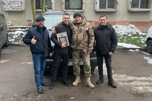 Генерал 125 окремої бригади сил ТрО ЗСУ відзначив Дрогобицький район