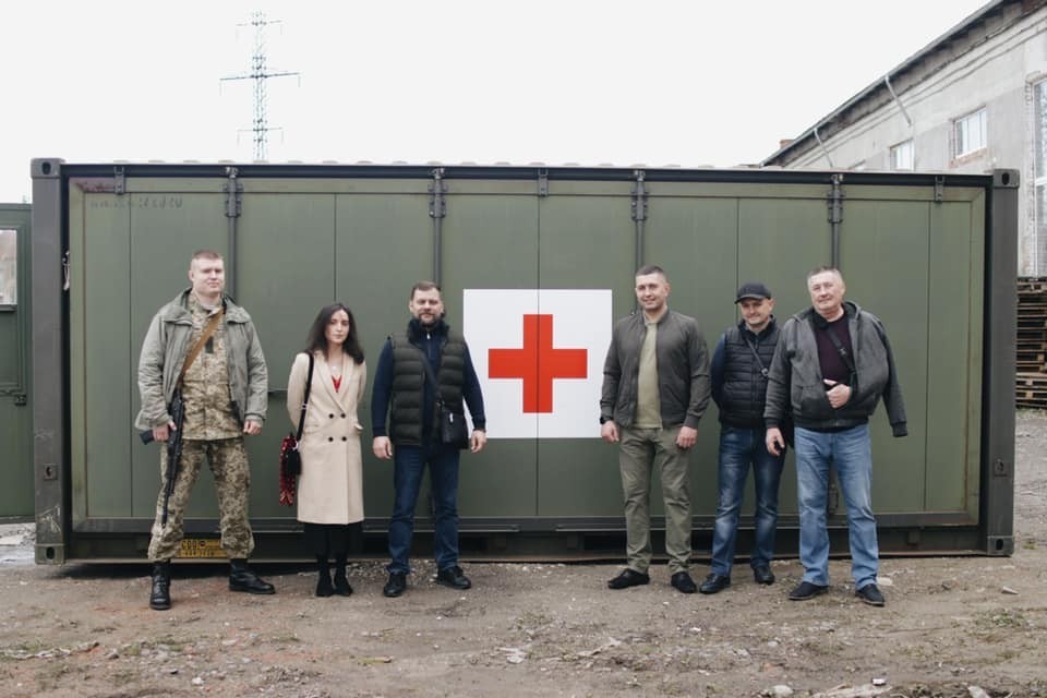 Операційна для польового шпиталю на передову для української армії