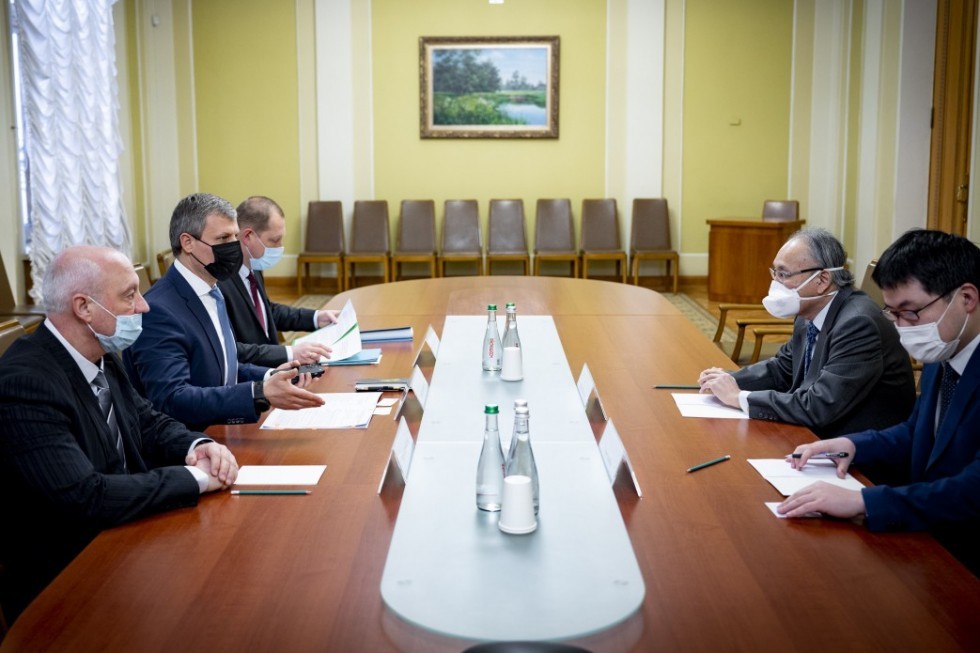 Роман Машовець обговорив з Послом Японії в Україні перспективи співпраці у сфері безпеки й оборони