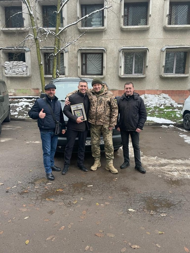 Генерал 125 окремої бригади сил ТрО ЗСУ відзначив Дрогобицький район