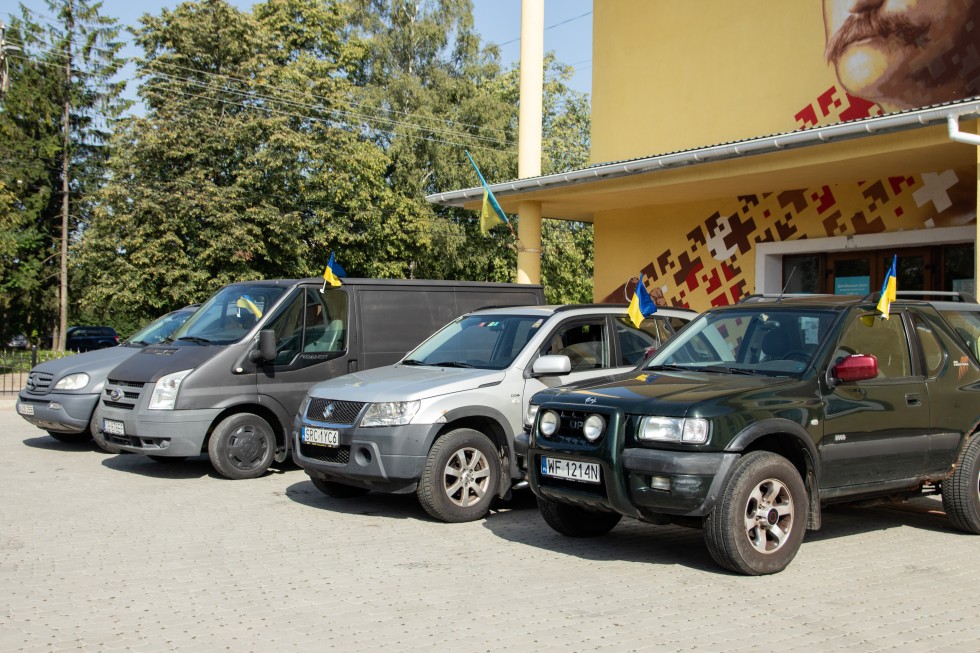 Ще чотири автомобілі для нашої свободи  відправили з Дрогобиччини
