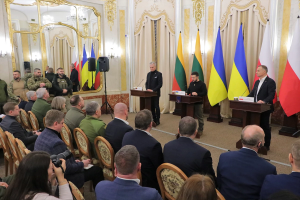 Президенти України, Литви та Польщі підписали у Львові спільну декларацію за результатами другого саміту Люблінського трикутника